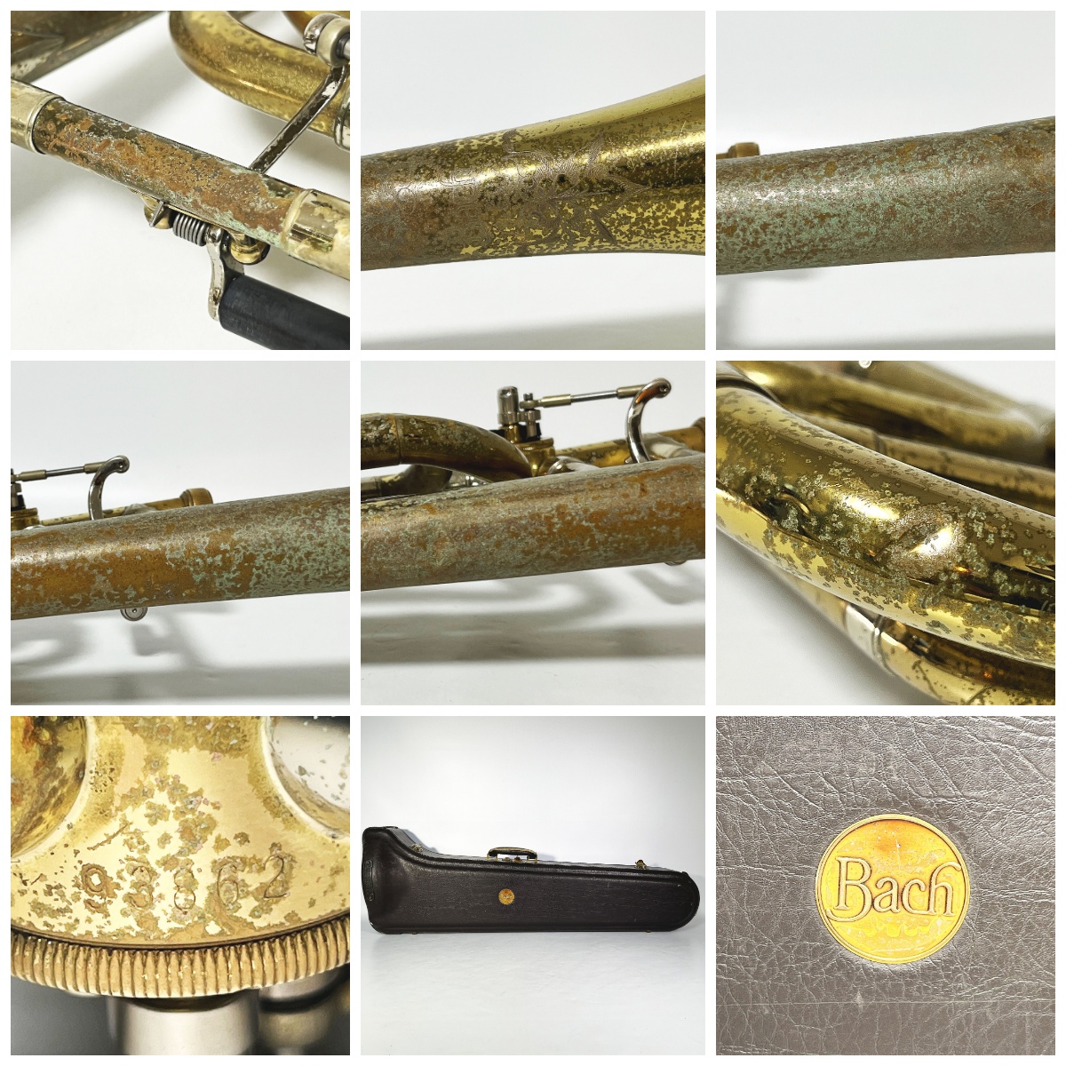 【ジャンク品】 BACH USA TENOR-BASS TROMBONE - 画像 (6)