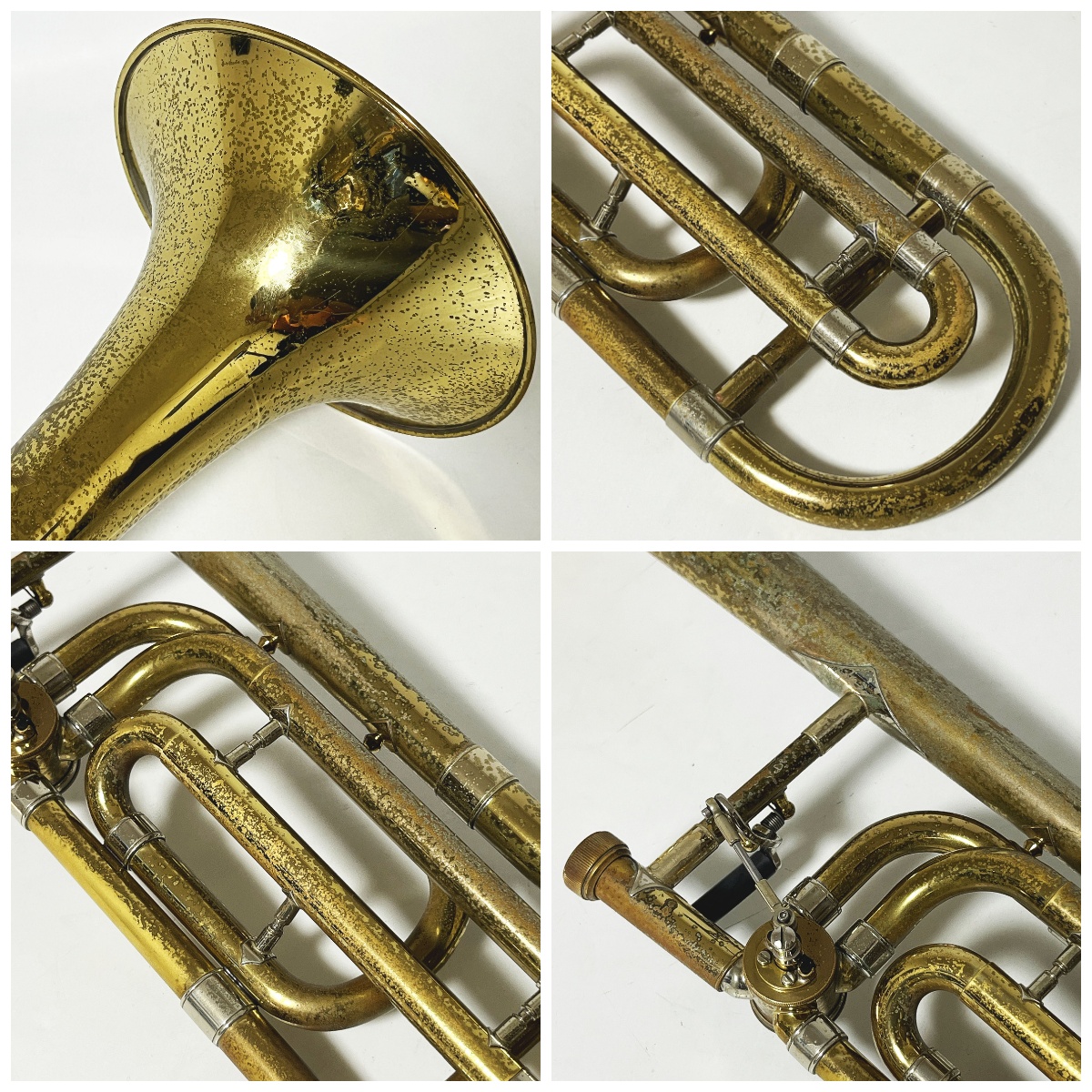 【ジャンク品】 BACH USA TENOR-BASS TROMBONE - 画像 (3)