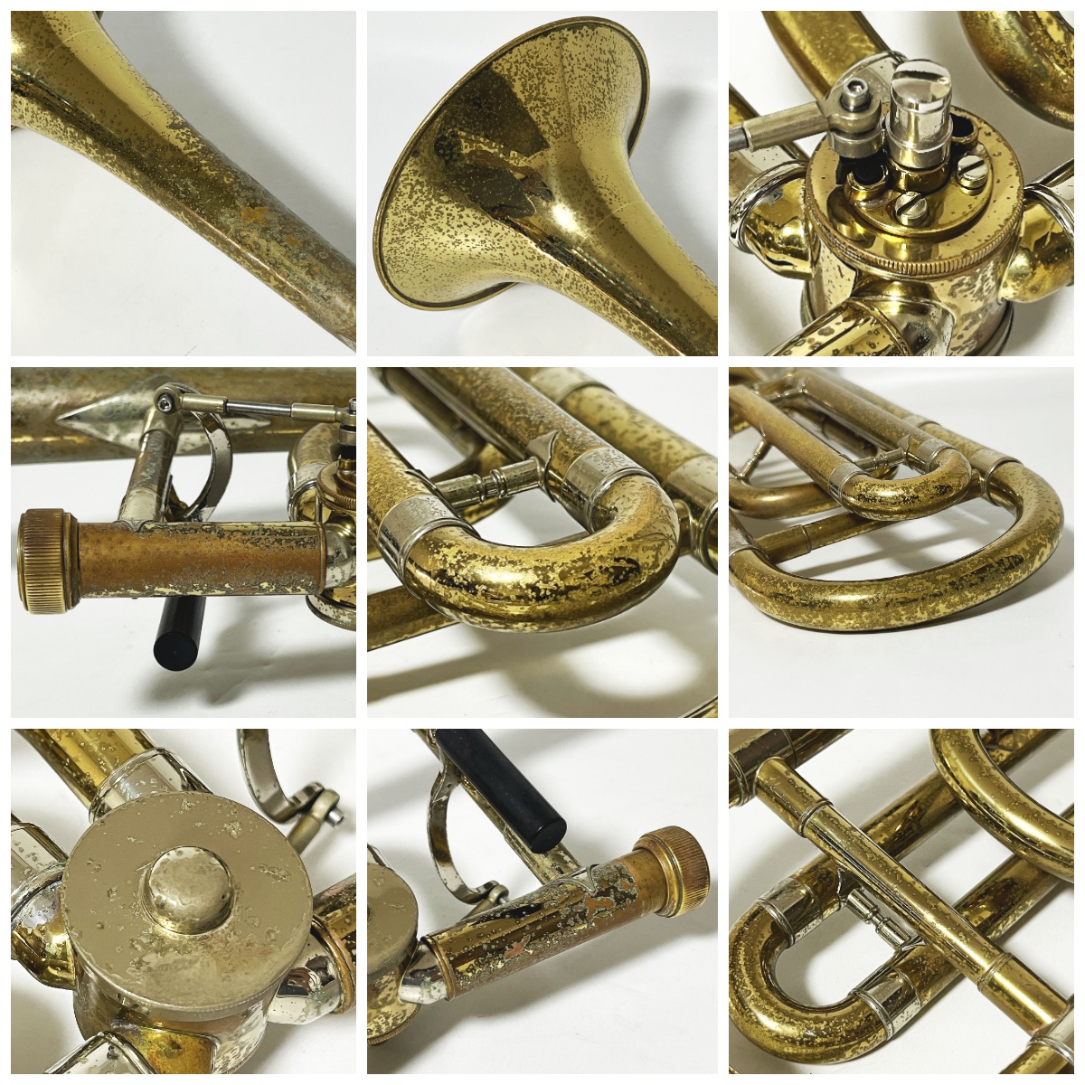【ジャンク品】 BACH USA TENOR-BASS TROMBONE - 画像 (4)