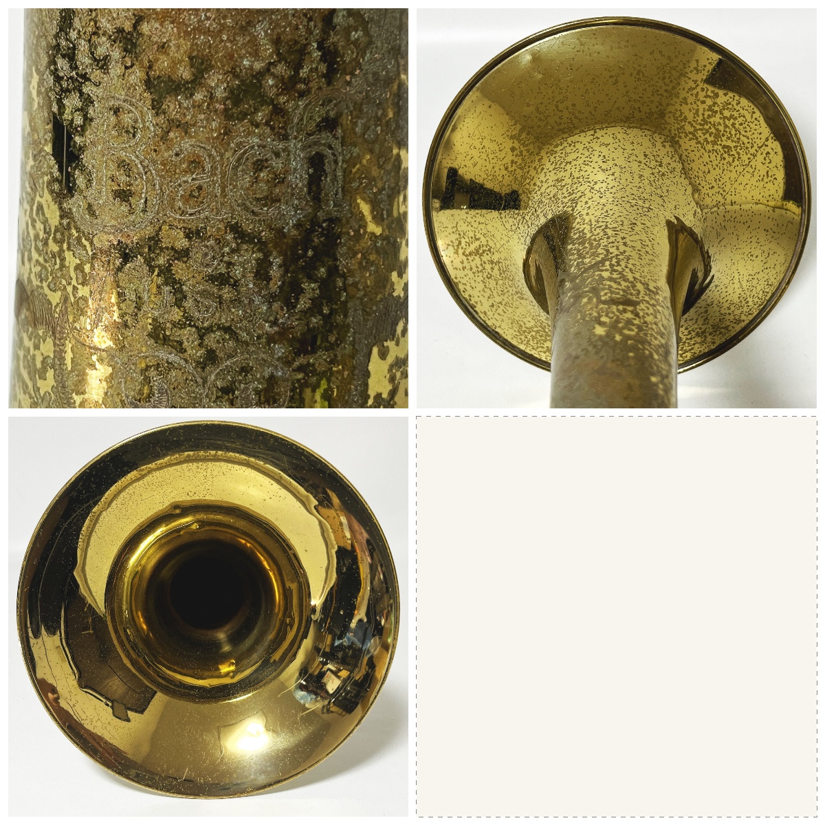 【ジャンク品】 BACH USA TENOR-BASS TROMBONE - 画像 (5)